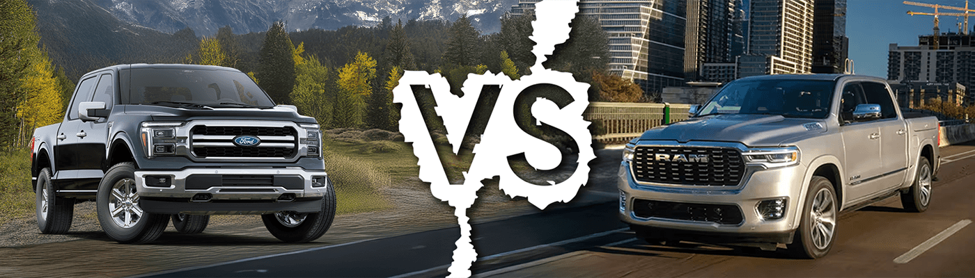 2025 Ford F-150 vs. 2025 Ram 1500: A Pickup Truck Showdown