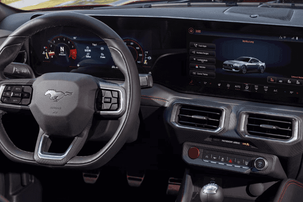 2026 Mustang interior dash